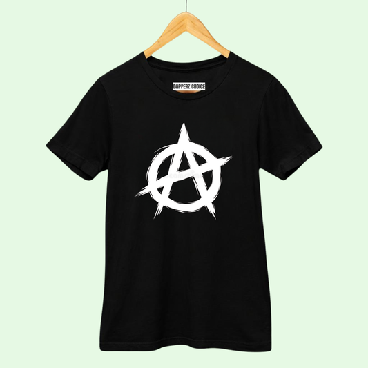 “ANARCH EDGE” Premium Regular Fit T-Shirt | 100% cotton, 180 GSM
