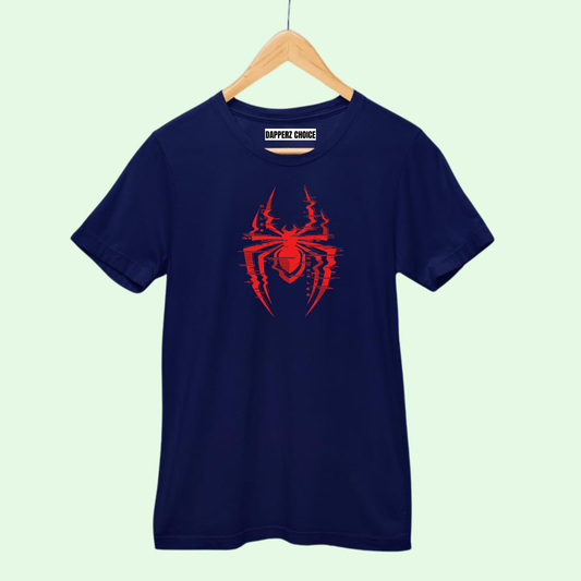 “ARACHNID GLITCH” Premium Regular Fit T-Shirt | 100% cotton, 180 GSM