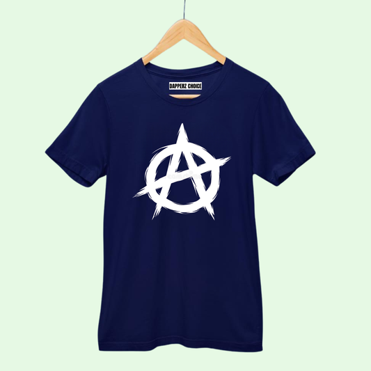 “ANARCH EDGE” Premium Regular Fit T-Shirt | 100% cotton, 180 GSM