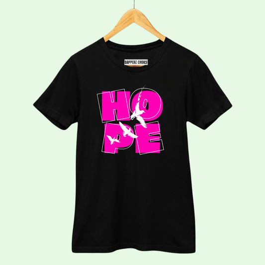 “HOPE” Premium Regular Fit T-Shirt |100% cotton, 180 GSM