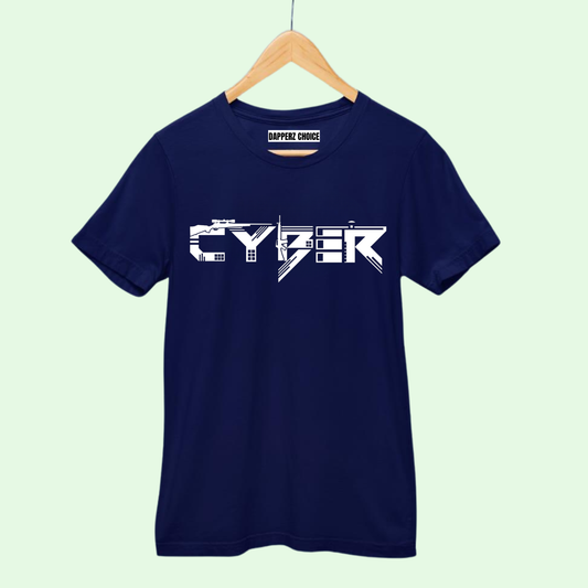 “CYBER” Premium Regular Fit T-Shirt | 100% cotton, 180 GSM