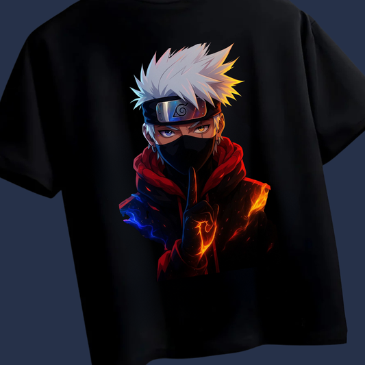 NARUTO inspired Graphic EDITION Tee | Premium 240 GSM oversized T-shirt.