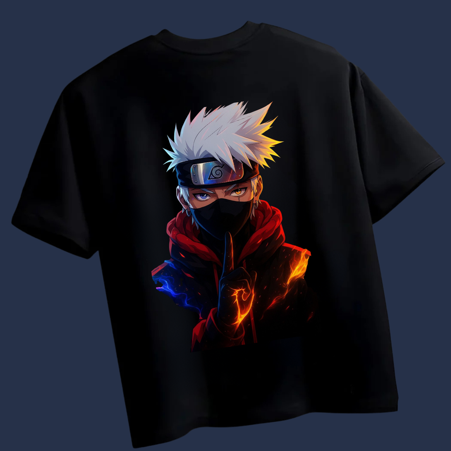 NARUTO inspired Graphic EDITION Tee | Premium 240 GSM oversized T-shirt.