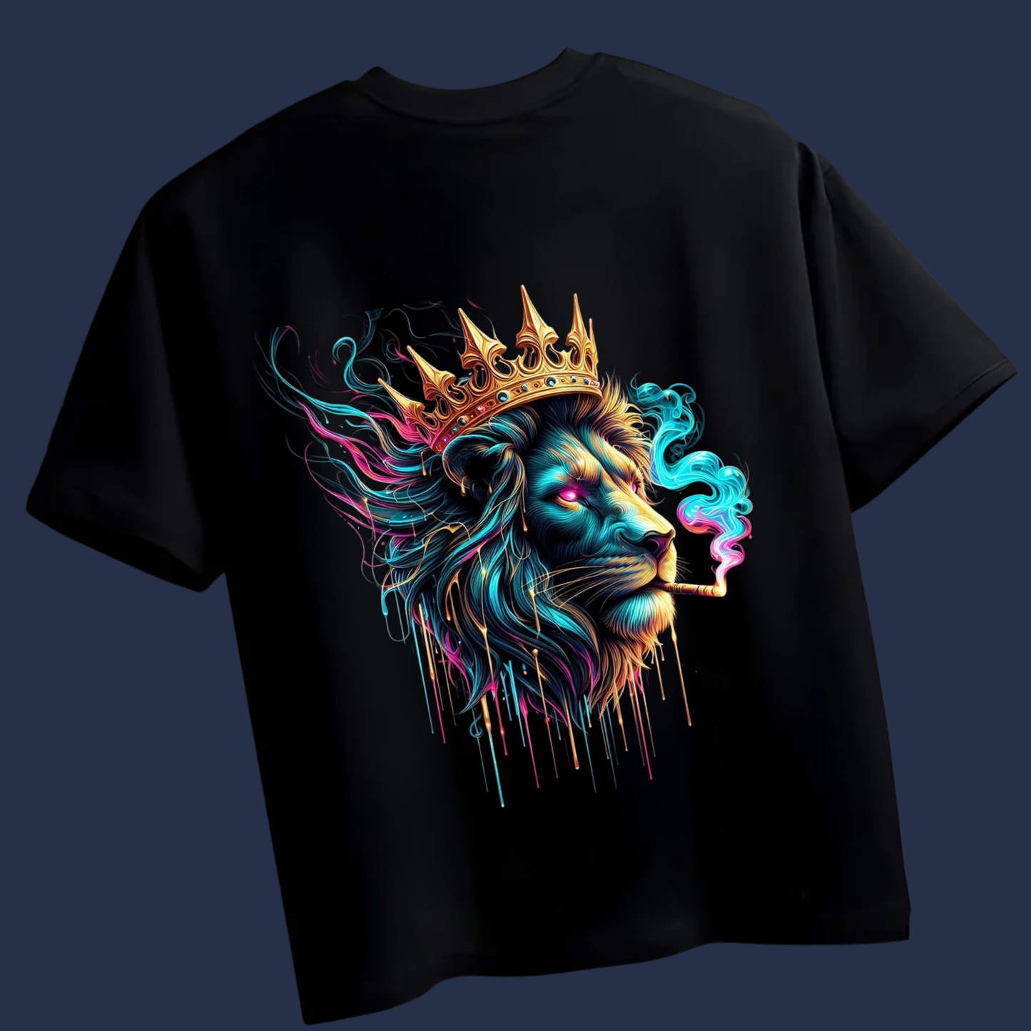 CROWNED LION: Rule your style kingdom Edition | PREMIUM 240 GSM Tee