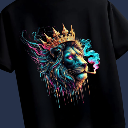 CROWNED LION: Rule your style kingdom Edition | PREMIUM 240 GSM Tee