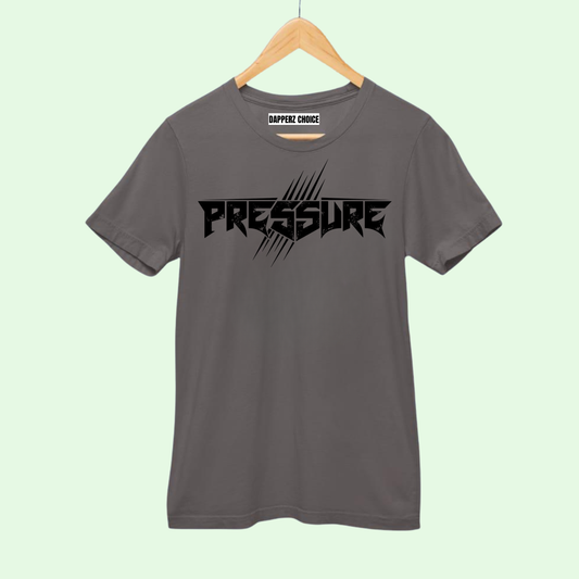 “PRESSURE” Premium Regular Fit T-Shirt | 100% cotton, 180 GSM