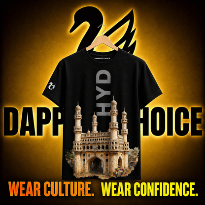 “Charminar HYD” Premium Regular Fit T-Shirt