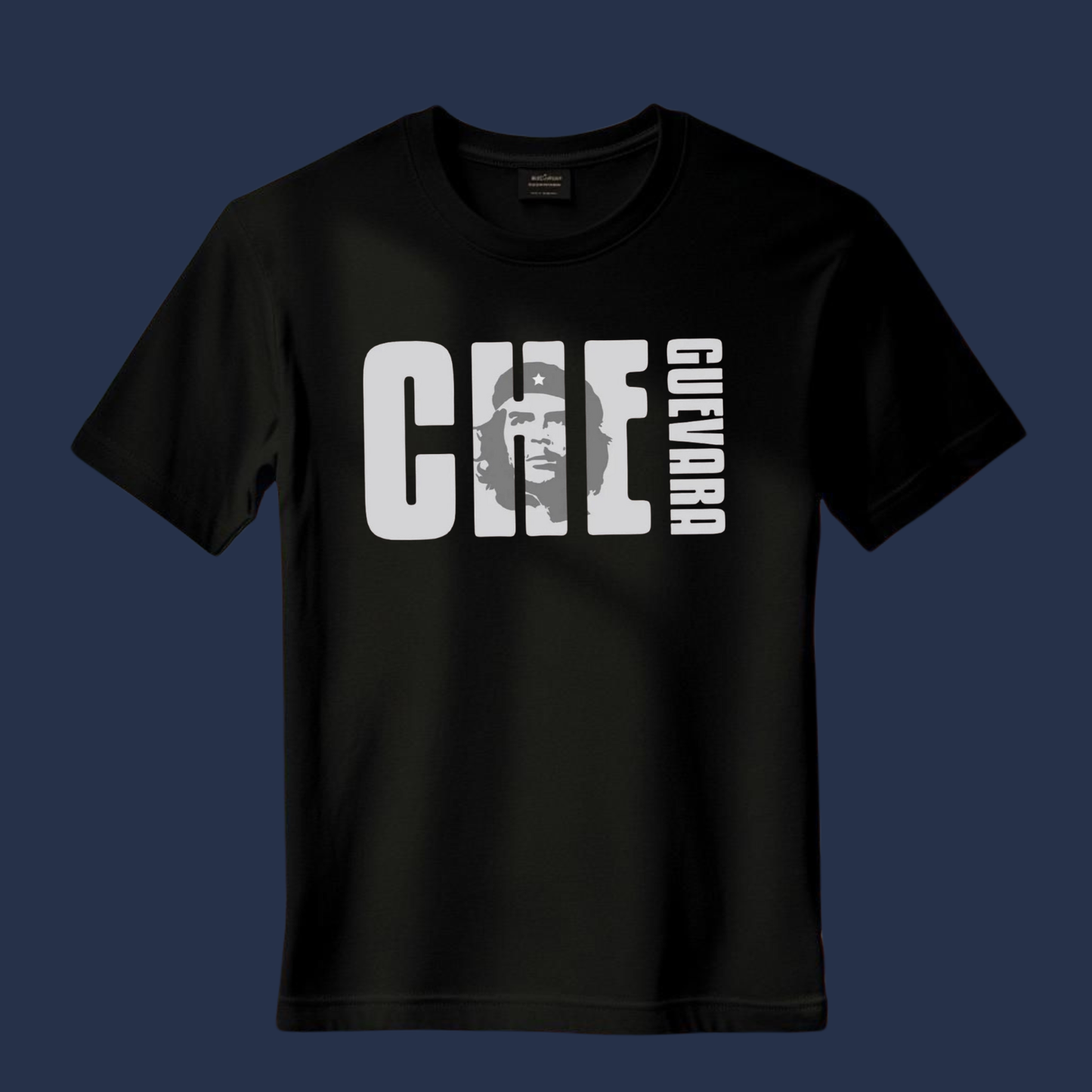 “CHE LEGACY” BLACK OVERSIZED T-SHIRT |240 GSM FRENCH TERRY TEE