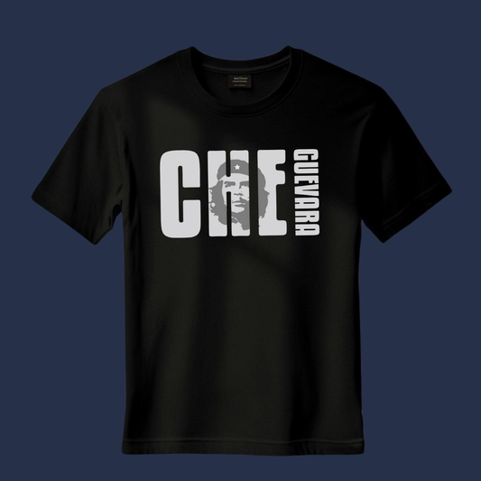 “CHE LEGACY” BLACK OVERSIZED T-SHIRT |240 GSM FRENCH TERRY TEE